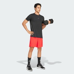 Camiseta adidas Designed 4 Training Três Listras - Masculina - Foto 4