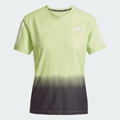 Camiseta adidas Own The Run Climacool Colorblock - Feminina - Foto 3