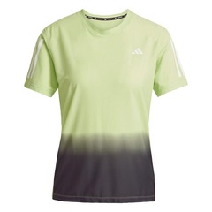 Camiseta adidas Own The Run Climacool Colorblock - Feminina - Foto 1