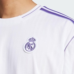Camisa adidas Real Madrid Terrace Icons - Unissex - Foto 9