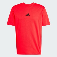 Camiseta adidas Malha Simples Essentials Small Logo - Masculina - Foto 2
