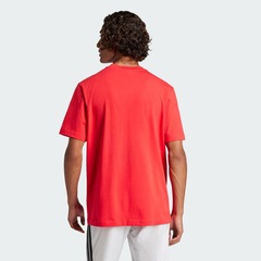 Camiseta adidas Malha Simples Essentials Small Logo - Masculina - Foto 3