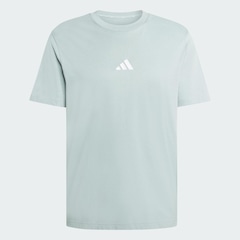 Camiseta adidas Malha Simples Essentials Small Logo - Masculina - Foto 2