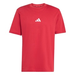 Camiseta adidas Malha Simples Essentials Small Logo - Masculina - Foto 1