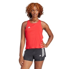Camiseta Regata adidas Corrida Adizero Essentials - Feminina - Foto 2