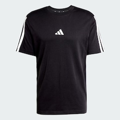 Camiseta Malha Simples Essentials Três Listras - adidas - Homem - Foto 3
