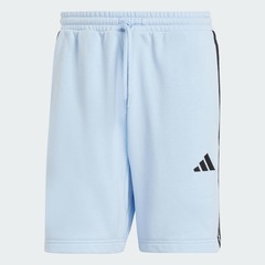 Short Moletinho adidas Essentials Três Listras - Masculino - Foto 2