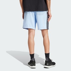 Short Moletinho adidas Essentials Três Listras - Masculino - Foto 3