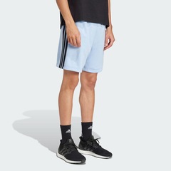 Short Moletinho adidas Essentials Três Listras - Masculino - Foto 4