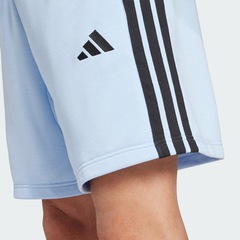 Short Moletinho adidas Essentials Três Listras - Masculino - Foto 5
