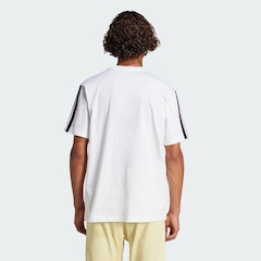 Camiseta Malha Simples Essentials Três Listras - adidas - Homem - Foto 4