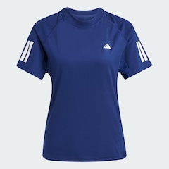 Camiseta adidas Club Três Listras Tennis Climacool - Feminina - Foto 2