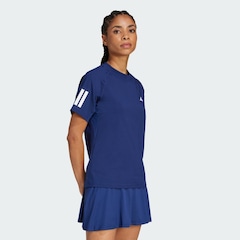 Camiseta adidas Club Três Listras Tennis Climacool - Feminina - Foto 4