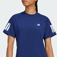 Camiseta adidas Club Três Listras Tennis Climacool - Feminina - Foto 5