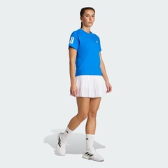Camiseta adidas Club Três Listras Tennis Climacool - Feminina - Foto 4