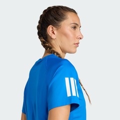 Camiseta adidas Club Três Listras Tennis Climacool - Feminina - Foto 6
