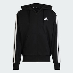 Blusão adidas Capuz Zíper Essentials Três Listras - Masculina - Foto 3