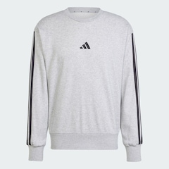 Blusão de Moletinho adidas Essentials Três Listras - Masculino - Foto 3