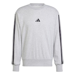 Blusão de Moletinho adidas Essentials Três Listras - Masculino - Foto 1