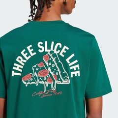 Camiseta adidas Estampada Lounge Pizza - Unissex - Foto 8