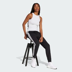 Calça Jogger adidas Essentials Três Listras - Feminina - Foto 5