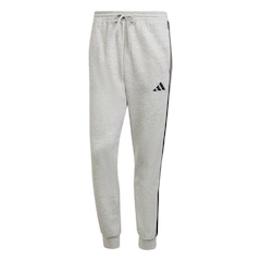 Calça adidas Fleece Essentials Três Listras - Masculina - Foto 1