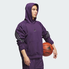 Blusão adidas Capuz Fleece Foundation Select - Masculina - Foto 4