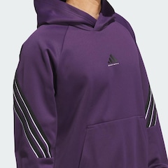 Blusão adidas Capuz Fleece Foundation Select - Masculina - Foto 5