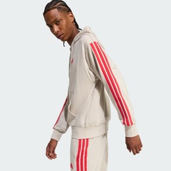 Blusão adidas Capuz Zíper Essentials Três Listras - Masculina - Foto 6