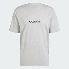 Camiseta adidas Essentials Linear Single Jersey - Masculina - Foto 3