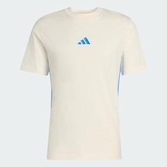 Camiseta adidas Malha Simples Essentials Três Listras - Masculina - Foto 2