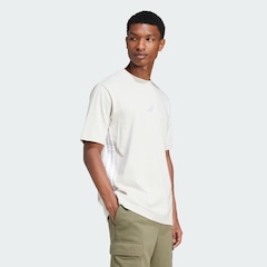 Camiseta adidas Malha Simples Essentials Três Listras - Masculina - Foto 4