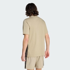 Camiseta adidas Malha Simples Essentials Três Listras - Masculina - Foto 3