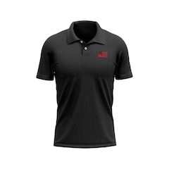 Camisa Polo do Flamengo Braziline Lema Adt - Masculina - Foto 1