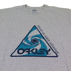 Camiseta Oakley B1B Bike Grip Heather Grey Masculina - Foto 3