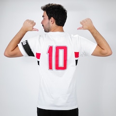 Camiseta do São Paulo Retrômania Capitão 2008 - Masculina - Foto 5