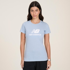 Camiseta New Balance Essentials Basic - Feminina - Foto 1
