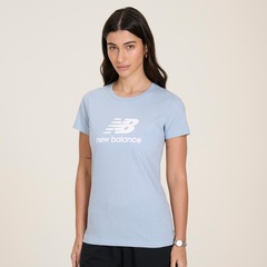 Camiseta New Balance Essentials Basic - Feminina - Foto 2