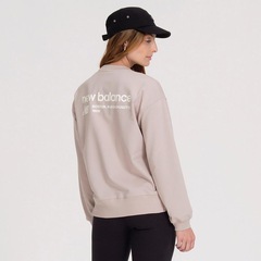 Blusão sem Capuz New Balance Linear - Feminino - Foto 1