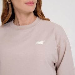 Blusão sem Capuz New Balance Linear - Feminino - Foto 2