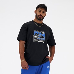 Camiseta New Balance Graphic 527 - Masculina - Foto 1
