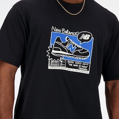 Camiseta New Balance Graphic 527 - Masculina - Foto 5
