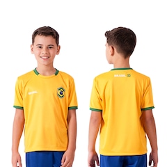 Camisa Braziline Brasil Ipê - Infantil - Foto 2