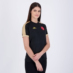 Camisa Kappa Vasco Supporter Gold - Feminina - Foto 2