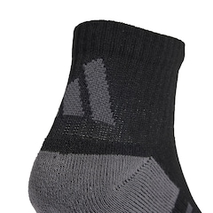 Kit Meiasadidas Cano Médio Essentials Climacool Quarter com 3 Pares Adulto - Foto 2