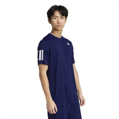 Camiseta adidas Club Tennis Climacool Três Listras Masculina - Foto 5