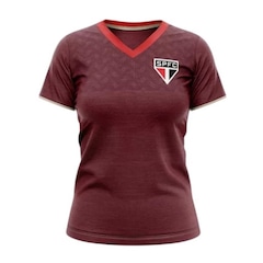 Camisa do São Paulo Braziline Digno - Feminina - Foto 1