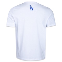 Camiseta New Era Los Angeles Dodgers World Of Logos - Masculina - Foto 2