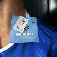 Camisa Retrômania Argentina 1986 Away - Masculino - Foto 5