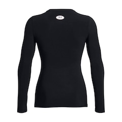 Camiseta Manga Longa de Compressão Under Armour HeatGear - Feminina - Foto 6